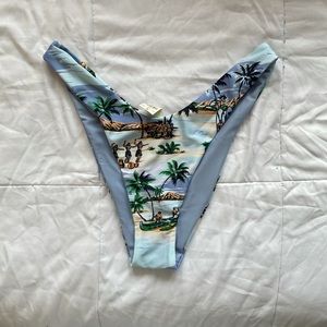 High Cut Cheeky Bikini Bottom